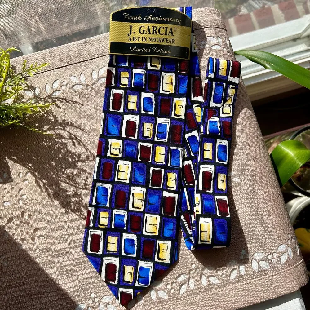 NEW J Garcia  10th Anniversary New York Limited Edition Limited Necktie